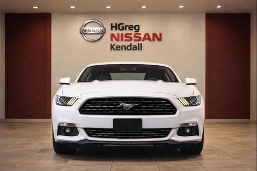 WHITE PLATINUM 2017 Ford Mustang EcoBoost Premium