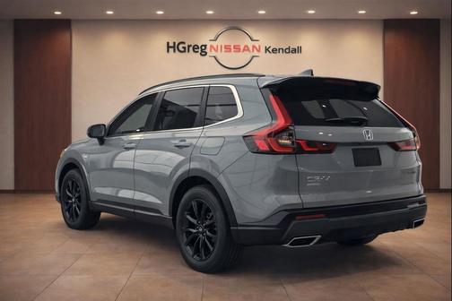 Gray 2025 Honda CR-V Hybrid Sport FWD