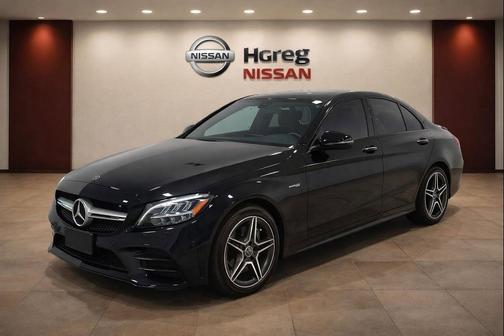 Black 2021 Mercedes-Benz AMG C 43 4MATIC