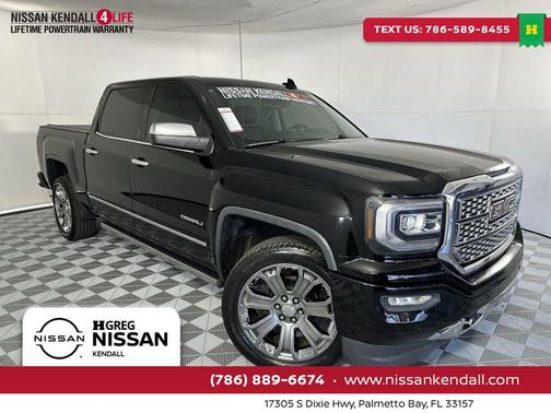 Onyx Black 2018 GMC Sierra 1500 Denali