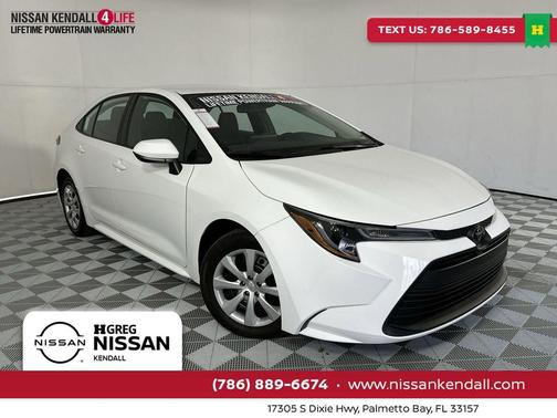 Ice Cap 2025 Toyota Corolla LE