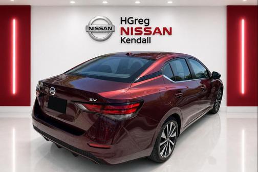 Rosewood Metallic 2023 Nissan Sentra SV