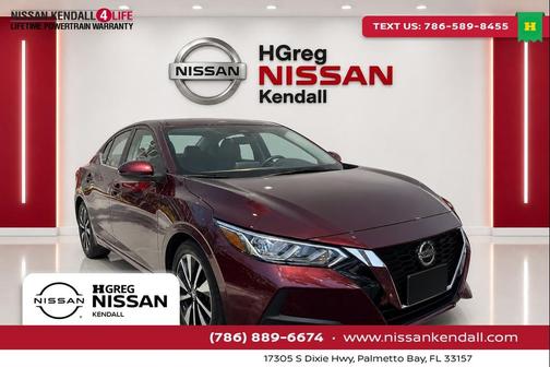 Rosewood Metallic 2023 Nissan Sentra SV