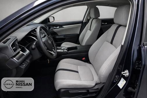 Cosmic Blue Metallic 2017 Honda Civic LX