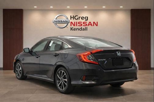 Cosmic Blue Metallic 2017 Honda Civic LX
