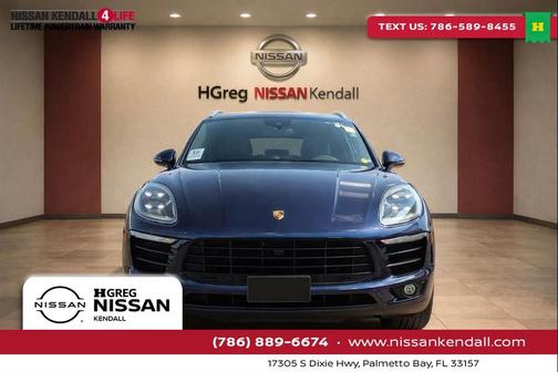 Night Blue Metallic 2019 Porsche Macan Macan S