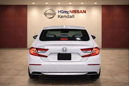Platinum White Pearl 2021 Honda Accord LX 1.5T
