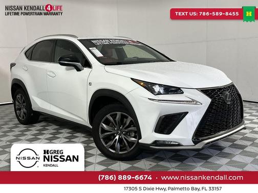 Ultra White 2020 Lexus NX 300 F Sport