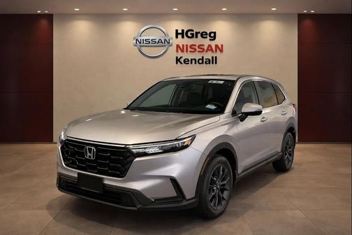 Lunar Silver Metallic 2024 Honda CR-V EX-L 2WD