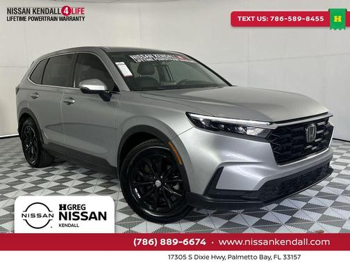 Lunar Silver Metallic 2024 Honda CR-V EX-L 2WD