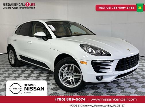 White 2017 Porsche Macan Macan