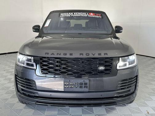 Black 2020 Land Rover Range Rover P525 HSE SWB