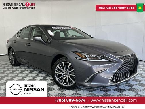 Nebula Gray Pearl 2019 Lexus ES 350 Luxury