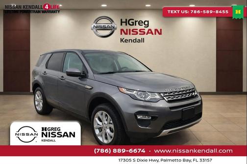 Gray 2018 Land Rover Discovery Sport SE