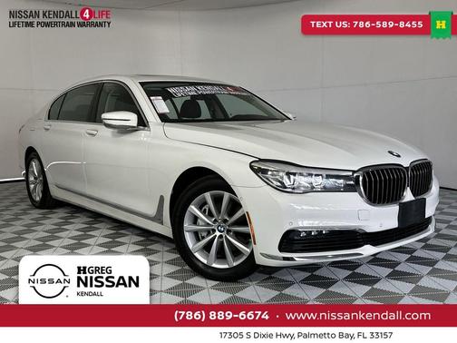 Alpine White 2018 BMW 740 xDrive