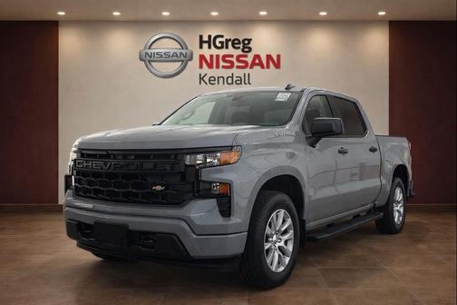 Slate Gray Metallic 2024 Chevrolet Silverado 1500 Custom