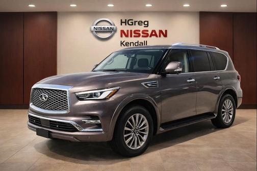 Anthracite Gray 2024 INFINITI QX80 Luxe