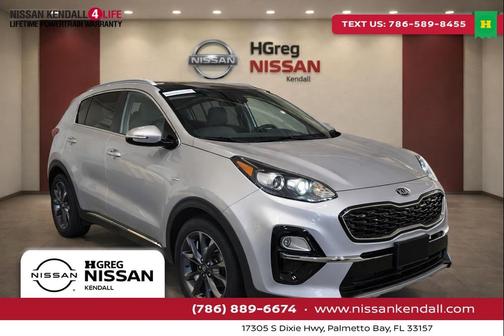 Sparkling Silver 2021 Kia Sportage S