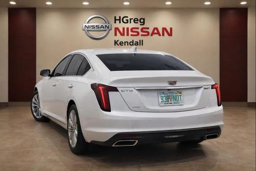 Crystal White Tricoat 2020 Cadillac CT5 Premium Luxury RWD