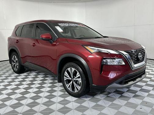Scarlet Ember Tintcoat 2023 Nissan Rogue SV