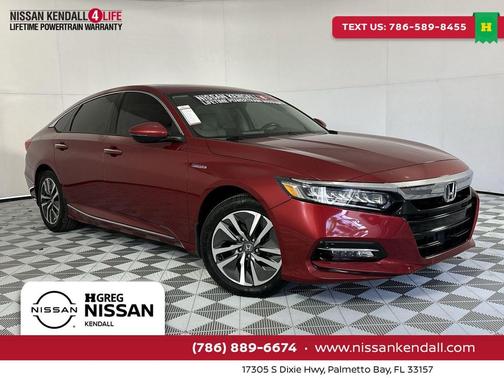 Radiant Red Metallic 2020 Honda Accord Hybrid Touring
