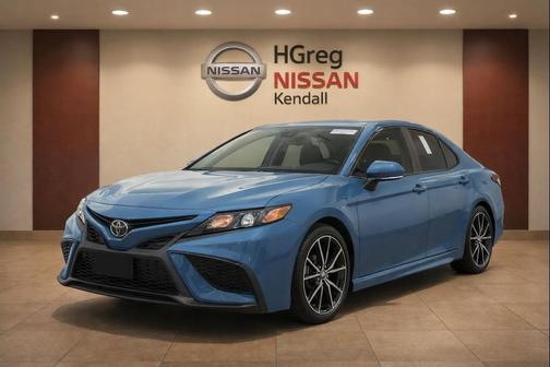 Cavalry Blue 2023 Toyota Camry SE
