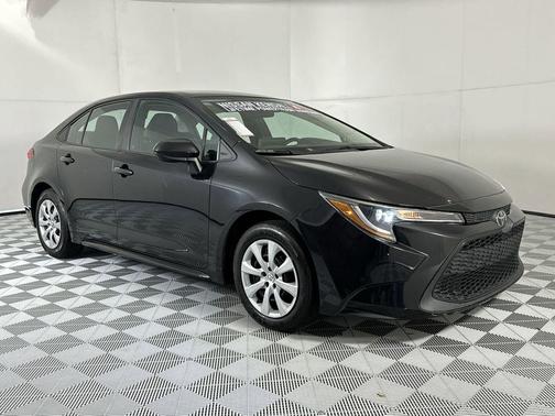 Black Sand Pearl 2022 Toyota Corolla LE