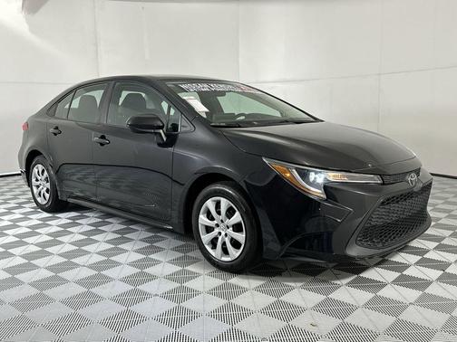Black Sand Pearl 2022 Toyota Corolla LE