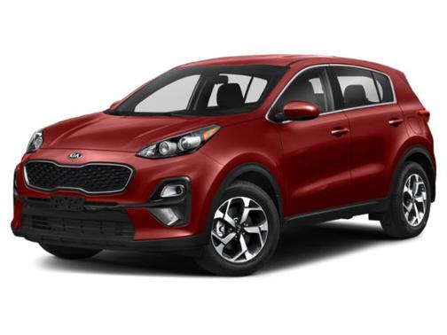 Hyper Red 2021 Kia Sportage LX