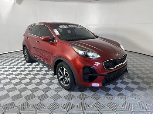 Hyper Red 2021 Kia Sportage LX