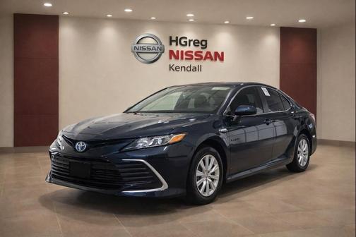 Galactic Aqua Mica 2021 Toyota Camry LE