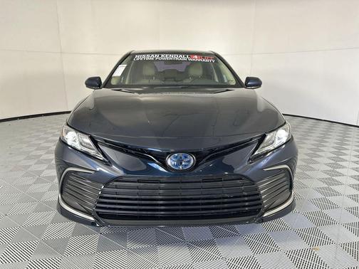 Galactic Aqua Mica 2021 Toyota Camry LE