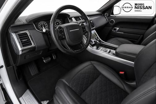 White 2018 Land Rover Range Rover Sport SVR