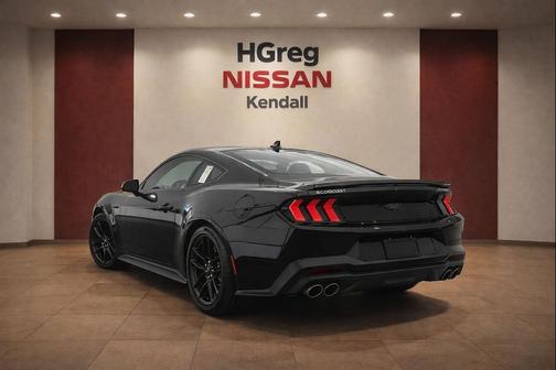 SHADOW BLACK 2024 Ford Mustang EcoBoost