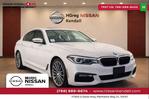 Alpine White 2018 BMW 530e iPerformance
