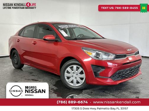 Currant Red 2023 Kia Rio S