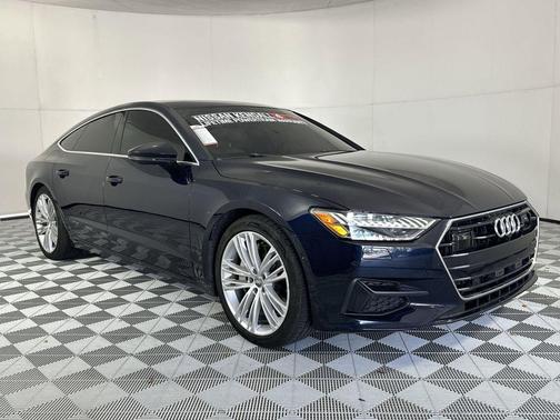 Blue 2019 Audi A7 3.0T Premium Plus