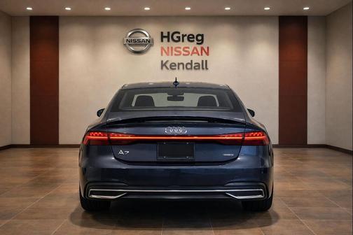Blue 2019 Audi A7 3.0T Premium Plus