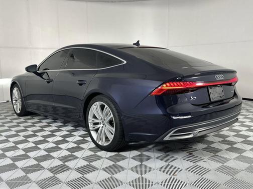 Blue 2019 Audi A7 3.0T Premium Plus