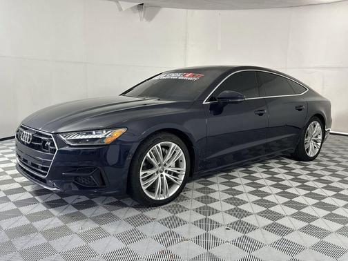 Blue 2019 Audi A7 3.0T Premium Plus