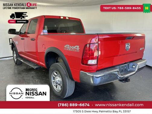 2018 RAM 2500 Tradesman Crew Cab 4x4 6'4' Box