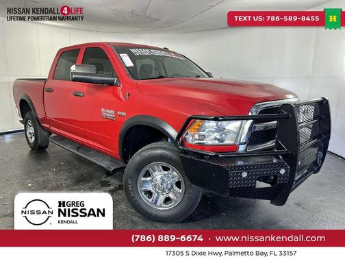 2018 RAM 2500 Tradesman Crew Cab 4x4 6'4' Box
