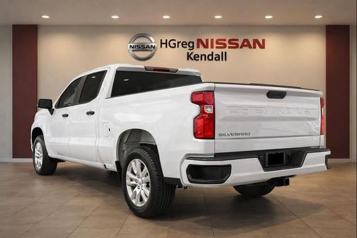 Summit White 2021 Chevrolet Silverado 1500 Custom