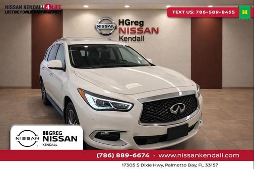 Majestic White 2017 INFINITI QX60 Base