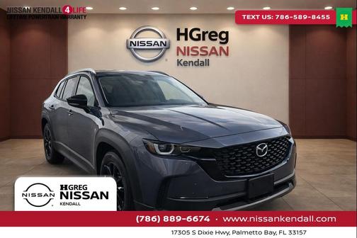 Polymetal Gray Metallic 2025 Mazda CX-50 2.5 S Premium Package