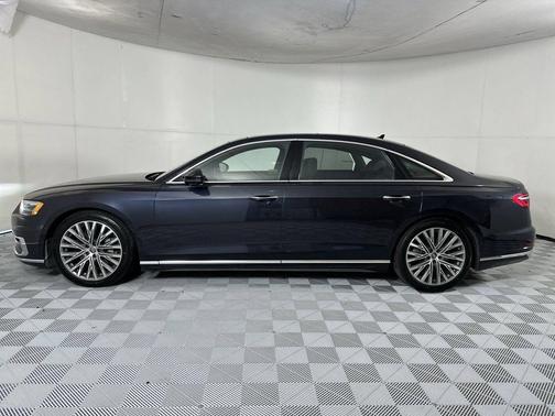 Moonlight Blue Metallic 2019 Audi A8 55