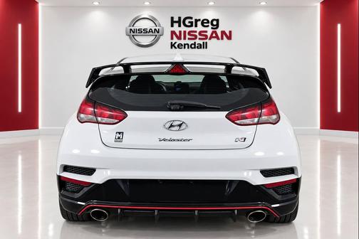 Chalk White 2021 Hyundai Veloster N N