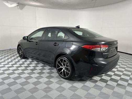Black Sand Pearl 2022 Toyota Corolla LE