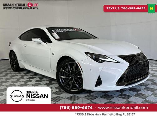 Ultra White 2019 Lexus RC 300 F Sport
