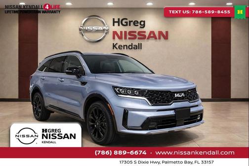 Everlasting Silver 2022 Kia Sorento SX